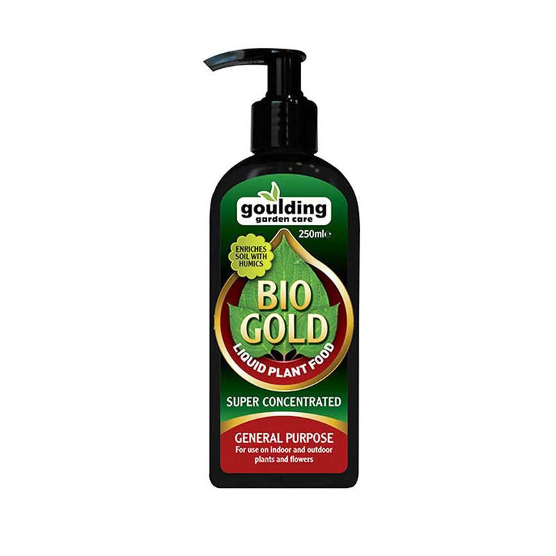 Goulding 250Ml Bio Gold Concentrated Plant Food Indoor & Outdoor Hyg - FERTILISER GRANULAR/SOLUBLE/LIQ - Beattys of Loughrea