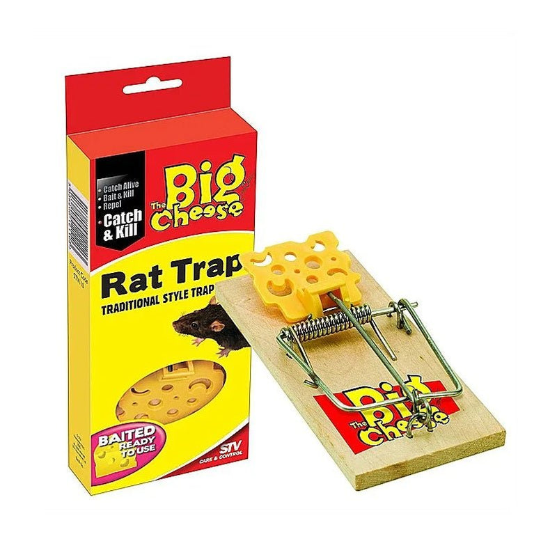 The Big Cheese Baited RTU Rat Trap STV110 - VERMIN BAIT/TRAP/FLY SPRAY - Beattys of Loughrea