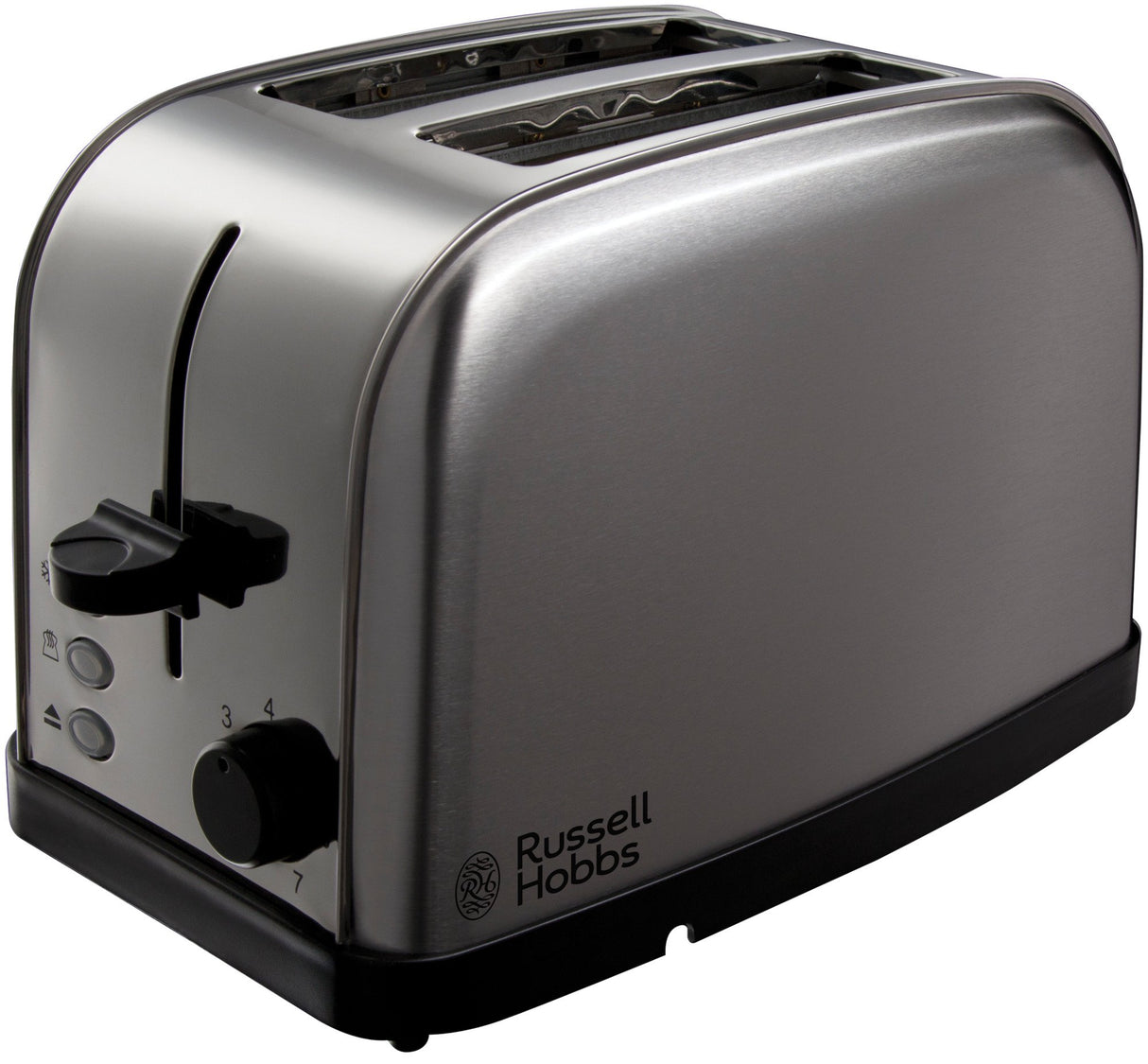 Russell Hobbs 18780 Futura 2Slice Toaster Stainless Steel - TOASTERS - Beattys of Loughrea