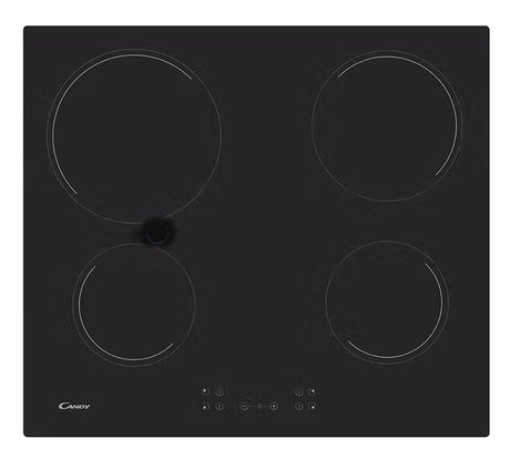 Candy 60cm Built-in Ceramic Hob | CH64CCB - HOBS FULL SIZE 4+ RINGS - Beattys of Loughrea