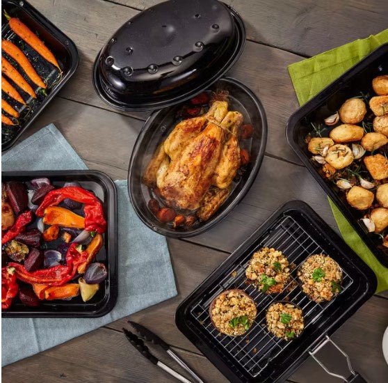 Judge Ovenware, 38 x 30 x 2cm Baking Tray, Enamel, Granite - BAKEWARE - Beattys of Loughrea