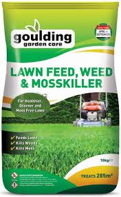 Goulding Extra Strength Lawn Feed Weed & Moss Killer 750M2 G21083 Hyg - FERTILISER GRANULAR/SOLUBLE/LIQ - Beattys of Loughrea