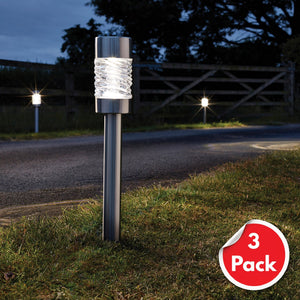 Smart Solar Martello 5 Lumens Stake Solar Light 3 Pack - SOLAR / GARDEN ORNAMENTS - Beattys of Loughrea