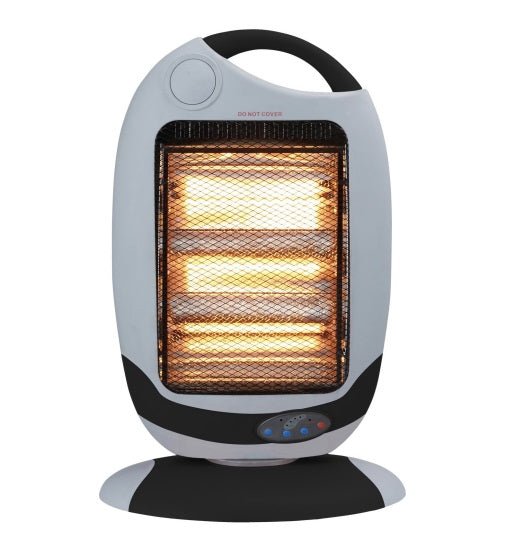 Kingavon 1200W Oscillating Halogen Heater with Remote Control - HALOGEN/ PARAGLOW HEATER - Beattys of Loughrea