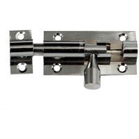 4In Chrome Necked Barrel Bolt (Tp) 254528 - CORRYS PREPACKED - Beattys of Loughrea