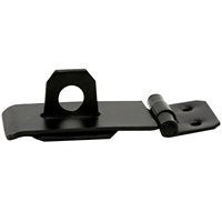 6IN HD SAFETY HASP & STAPLE BLACK 249007 - CORRYS PREPACKED - Beattys of Loughrea