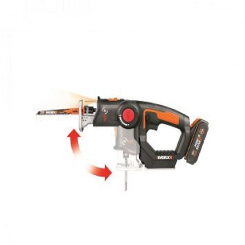 WORX 2 in 1 CORDLESS RECIPROCATING & JIGSAW 20V - ELECTRIC/ C/LESS SAWS - Beattys of Loughrea