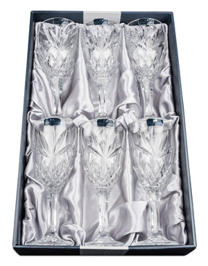 Newgrange Living Set of 6 Adare 300cc Wine Glasses - DRINKING GLASSES - Beattys of Loughrea