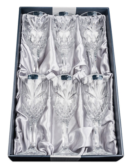 Newgrange Living Set of 6 Adare 300cc Wine Glasses - DRINKING GLASSES - Beattys of Loughrea