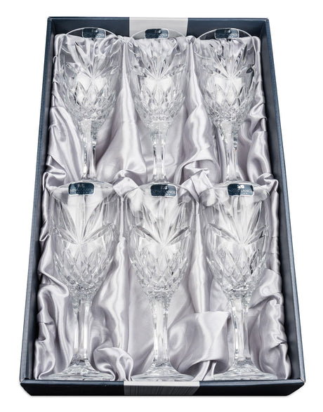 Newgrange Living Set of 6 Adare 300cc Wine Glasses - DRINKING GLASSES - Beattys of Loughrea