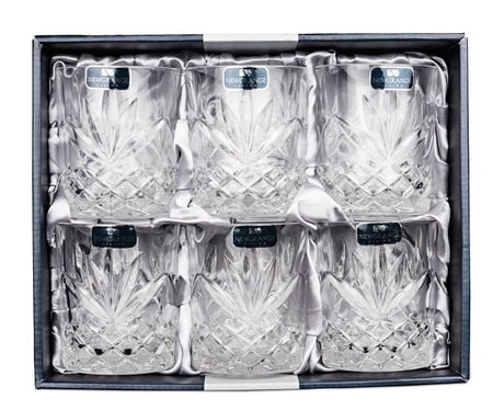 Newgrange Living Set of 6 Adare 310cc Whiskey Glasses - DRINKING GLASSES - Beattys of Loughrea