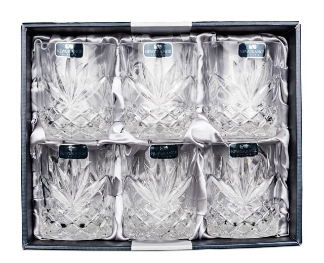 Newgrange Living Set of 6 Adare 310cc Whiskey Glasses - DRINKING GLASSES - Beattys of Loughrea