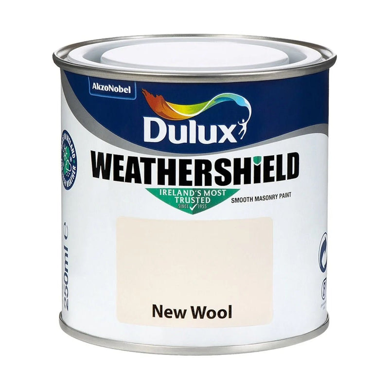 Dulux Weathershield Tester 250ml New Wool - EXTERIOR & WEATHERSHIELD - Beattys of Loughrea