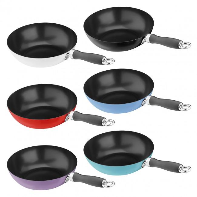Judge Induction, 20cm Funky Frying Pans, Non-Stick, Assorted Colours - FRYPAN/WOK/SKILLET - Beattys of Loughrea