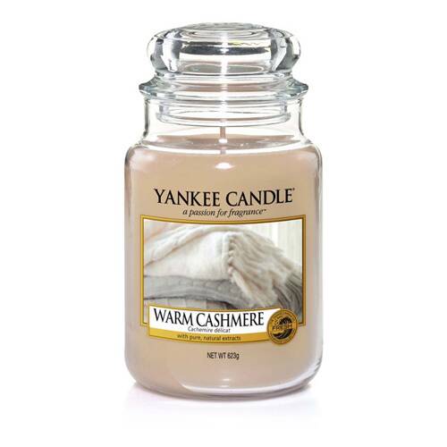 Warm Cashmere Large Yankee Candle 623g - CANDLES - Beattys of Loughrea