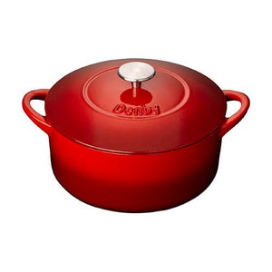 Denby Cast Iron Pomegranate 24cm Round Casserole - DMD, IRISH COUNTRY POTTERY - Beattys of Loughrea