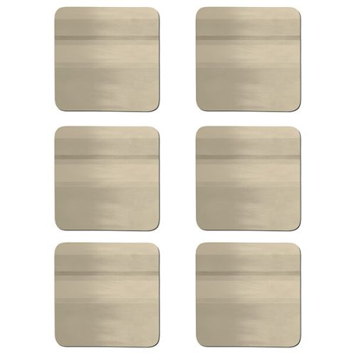 Denby Colours Natural 6 Piece Coasters - TABLEMATS/COASTERS - Beattys of Loughrea