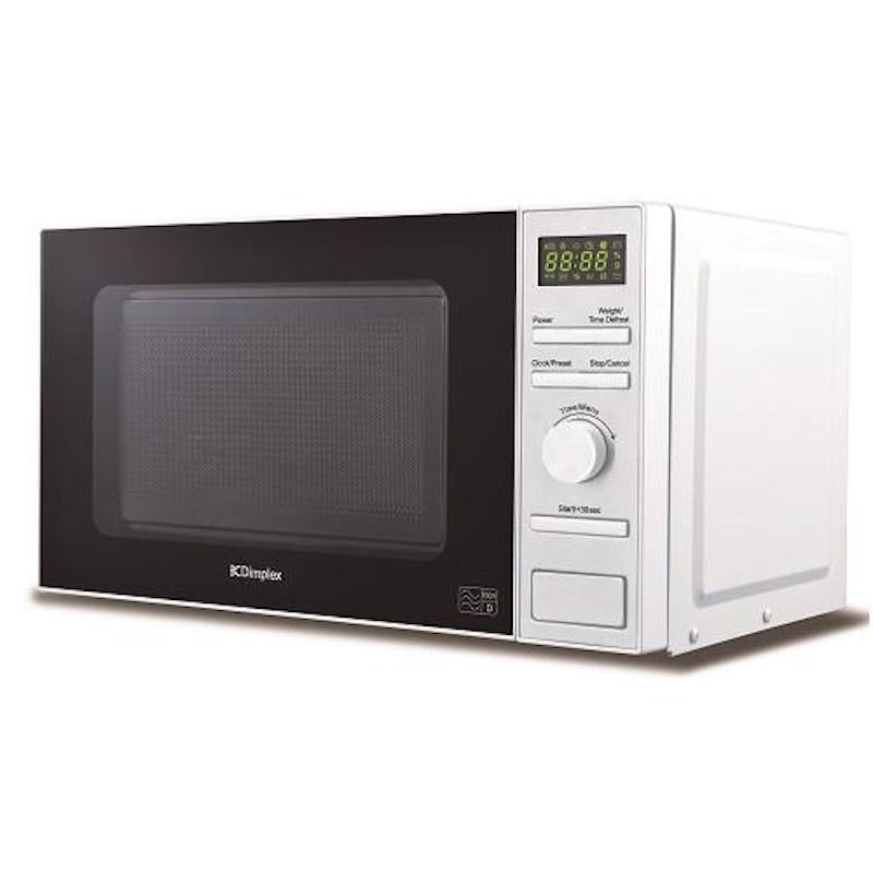 Dimplex 20L 800W Freestanding Microwave | White 980534 - MICROWAVES - Beattys of Loughrea