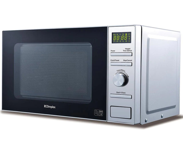 Dimplex 20L Silver Freestanding Microwave | 980535 - MICROWAVES - Beattys of Loughrea