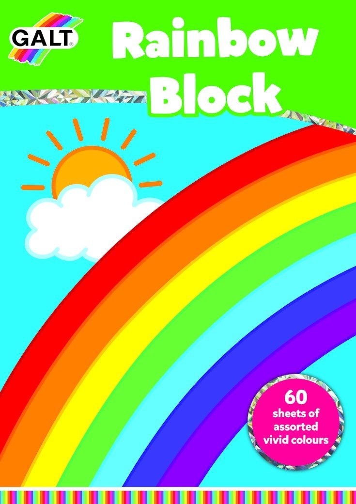Galt A4 Rainbow Block - ART & CRAFT/MAGIC/AIRFIX - Beattys of Loughrea