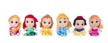 Disney Toddler Princess Small Plush Assorted - SOFT TOYS - Beattys of Loughrea