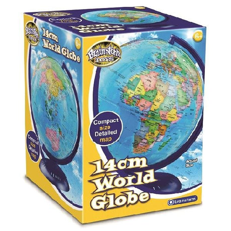14Cm World Globe - ART & CRAFT 2 - Beattys of Loughrea