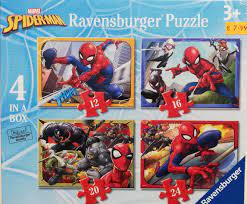 Spider-Man 4 In A Box Jigsaw Puzzle - JIGSAWS - Beattys of Loughrea