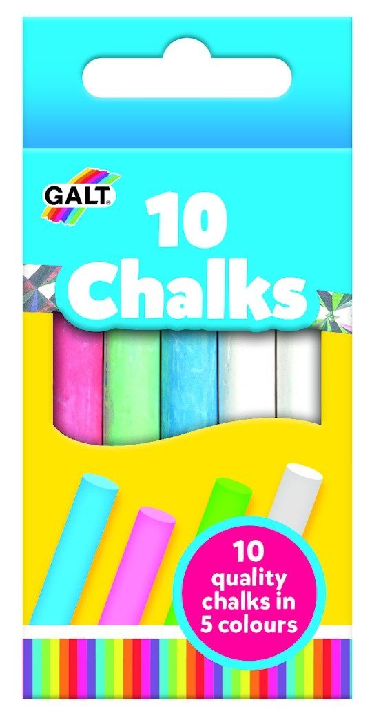 Galt Chalk 10 Pack - ART & CRAFT/MAGIC/AIRFIX - Beattys of Loughrea