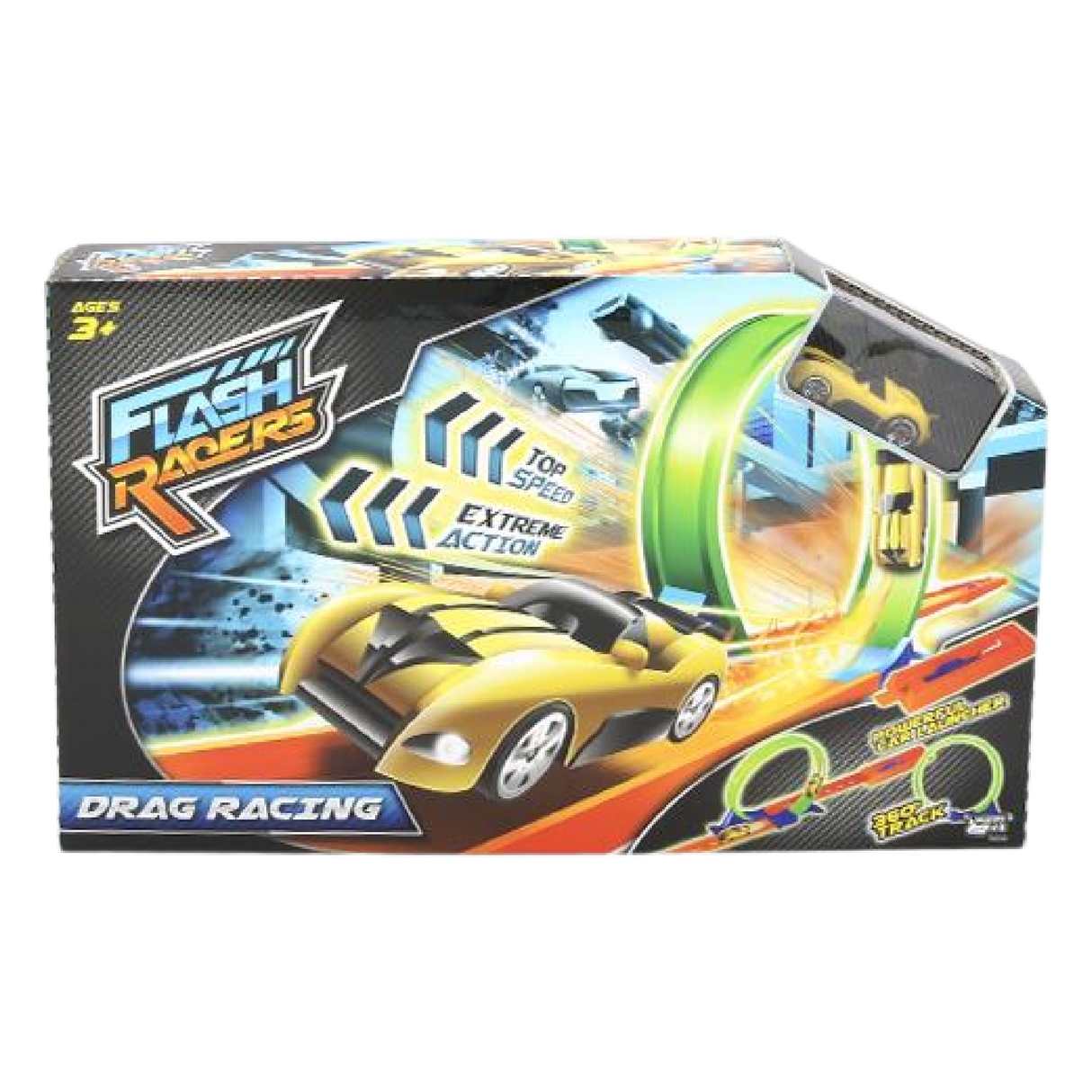 Flash Racers Drag Racing Track Playset - Beattys of Loughrea | www.beattys.ie