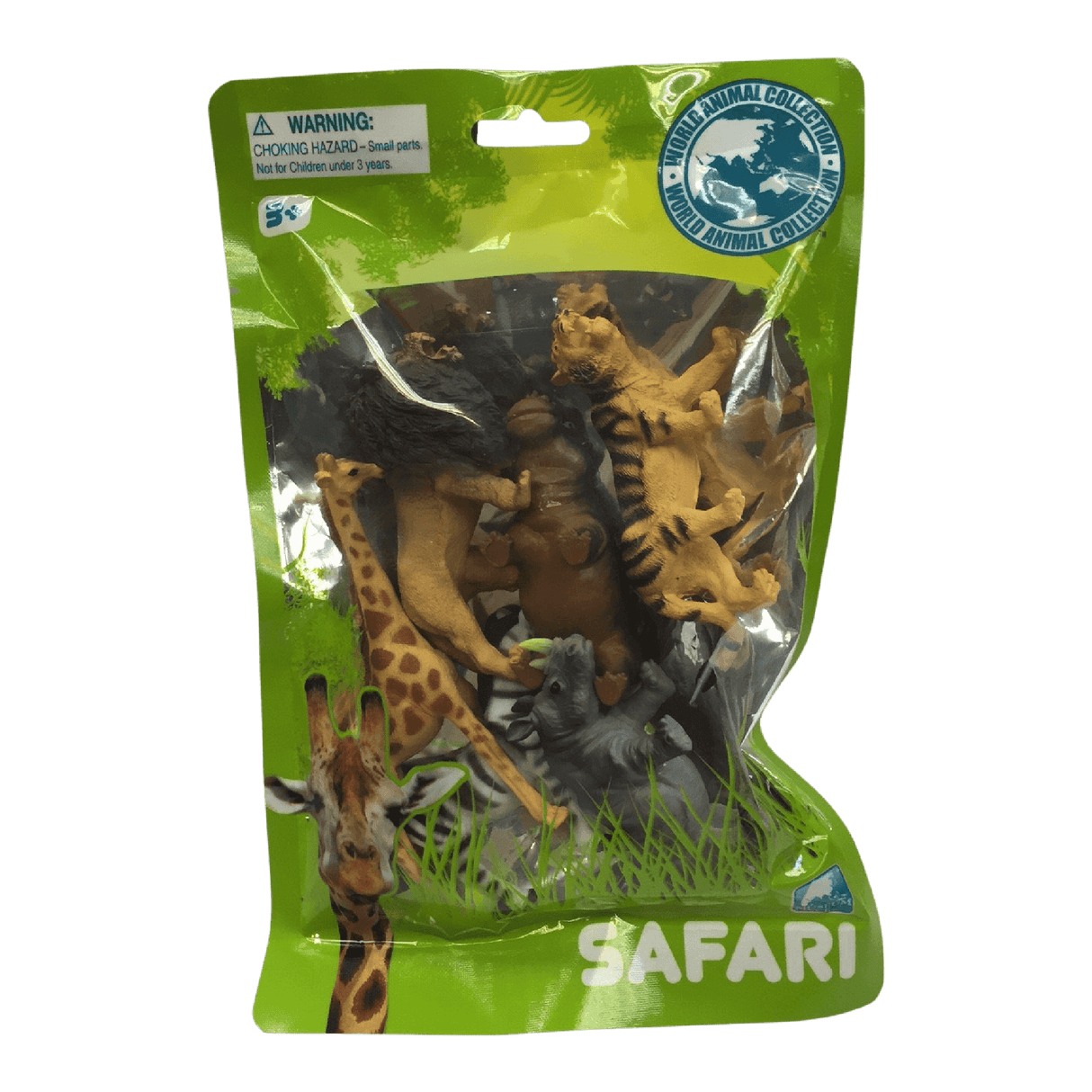 World Animal Collection Safari Animals 6pk - FARMS/TRACTORS/BUILDING - Beattys of Loughrea