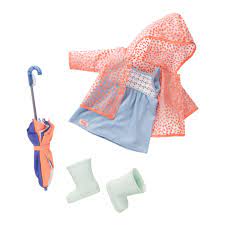 Our Generation Brighten Up A Rainy Day Deluxe Outfits - DOLLS - Beattys of Loughrea