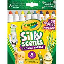 Crayola 8Pk Silly Scents Stinky Markers - ART & CRAFT/MAGIC/AIRFIX - Beattys of Loughrea