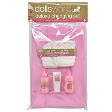 Dolls World Deluxe Changing Set - DOLL ACCESSORIES/PRAMS - Beattys of Loughrea