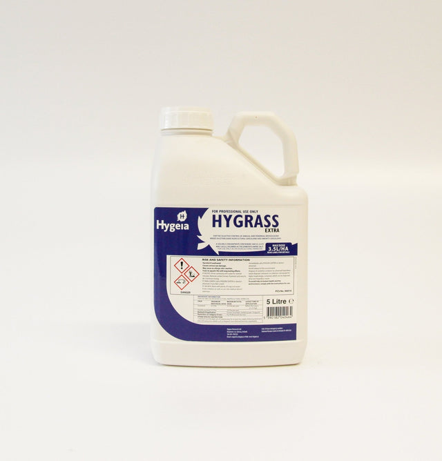 Hyg Hygrass Extra 5Litre P4046 - HORTICULTURAL WEEDKILLER - Beattys of Loughrea