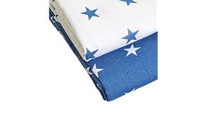 Navy & White Stars Bamboo Swaddle Blanket - GENERAL - BLANKETS /BAGS/SAFETY FIRST - Beattys of Loughrea