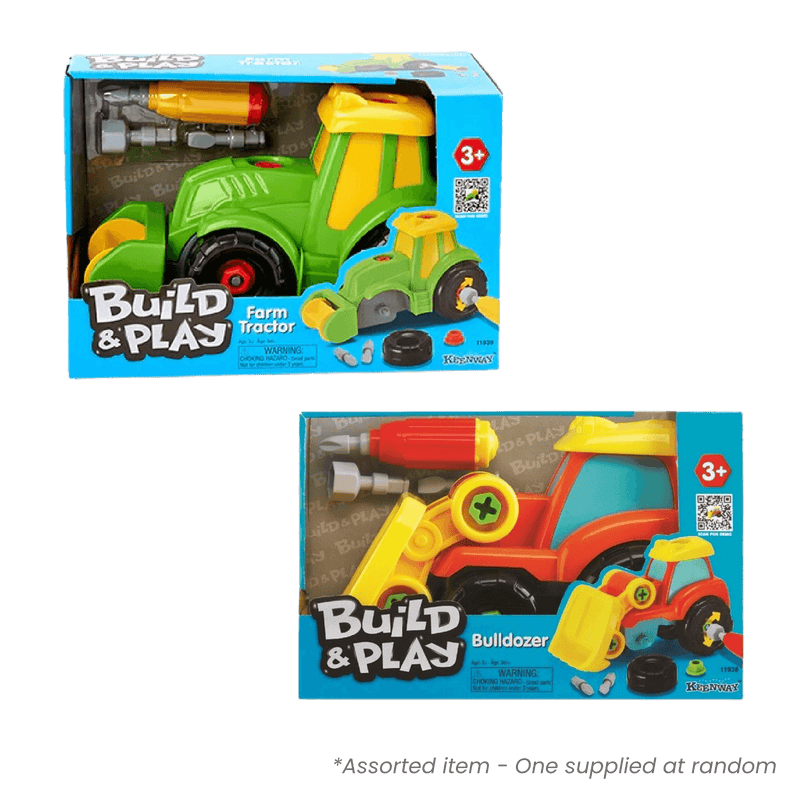 Build & Play Vehicle Assorted - BABY TOYS - Beattys of Loughrea