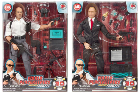 W/P Secret Agent 30Cm - ACTION FIGURES & ACCESSORIES - Beattys of Loughrea