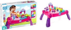 MegaBloks Build N Learn Table pink - CONSTRUCTION - LEGO/KNEX ETC - Beattys of Loughrea