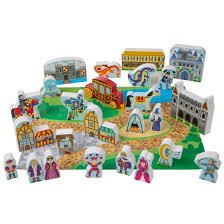 Wooden Castle Playset - BABY TOYS - Beattys of Loughrea