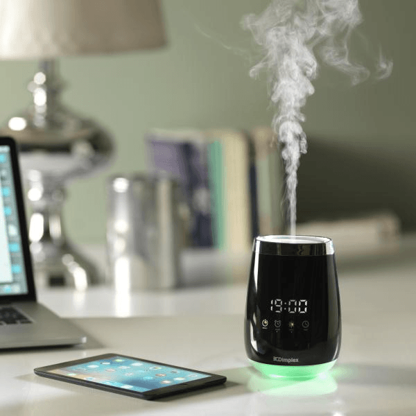 Dimplex Aroma Diffuser Oil Clock Alarm 5- 6H Run DXAD100 - FACIAL SAUNA/DIFFUSERS - Beattys of Loughrea