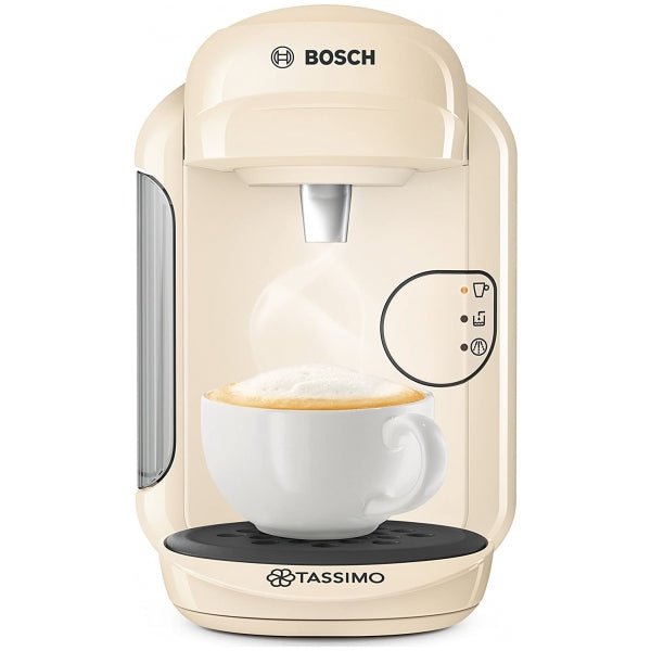 Bosch Tassimo Vivy 2 Coffee Machine Cream - COFFEE MAKERS / ACCESSORIES - Beattys of Loughrea