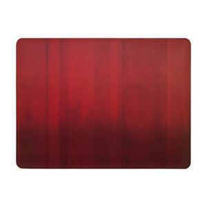 Denby Colours Set Of 6 Red Placemats - TABLEMATS/COASTERS - Beattys of Loughrea