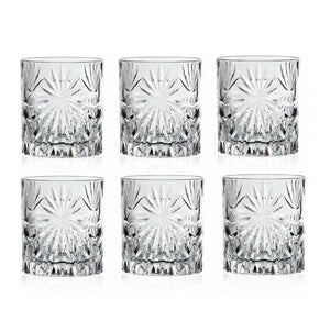 RCR Crystal Oasis Whiskey Tumblers Set of 6 - DRINKING GLASSES - Beattys of Loughrea