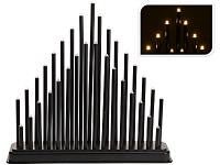 Dsk 33Led Candlebridge withBlack Pipelights Ww Axz202250 - XMAS CANDLE ARCHES LOGS - Beattys of Loughrea