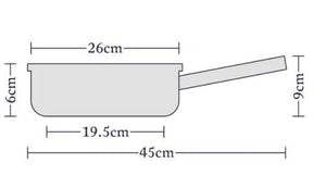 Stellar James Martin, JM 26cm Frying Pan, Non-Stick - FRYPAN/WOK/SKILLET - Beattys of Loughrea