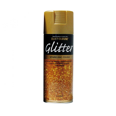 Rustoleum Painters Touch Glitter Gold Spray 400ml - METAL PAINTS - Beattys of Loughrea