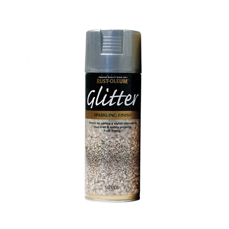 Rustoleum Painters Touch Glitter Silver 400ml - METAL PAINTS - Beattys of Loughrea
