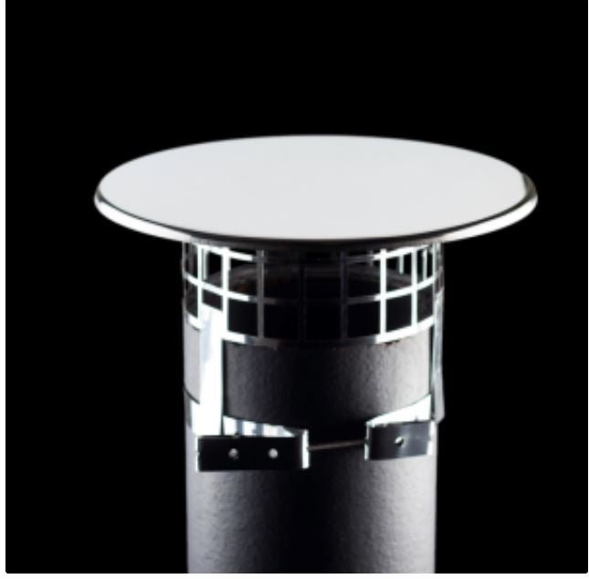 Pot Hanging Anti bird , Anti Rain 6In Cowl - COWLS (NON ELECT) - Beattys of Loughrea