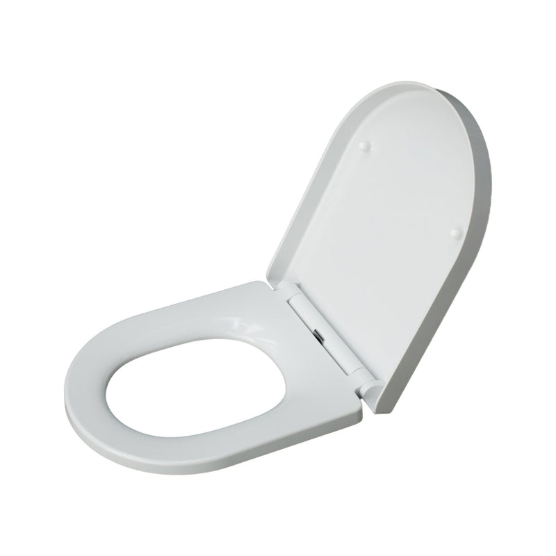 BemisSaturn D Shaped Deluxe Soft Close Toilet Seat BS2020 - TOILET SEAT/FITTINGS - Beattys of Loughrea