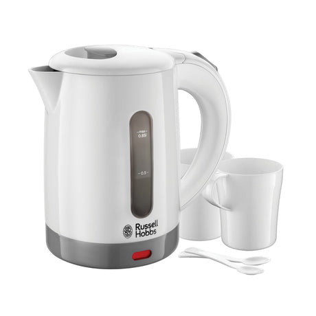 Russell Hobbs 23840 Travel Kettle 0.85L White - KETTLES - Beattys of Loughrea